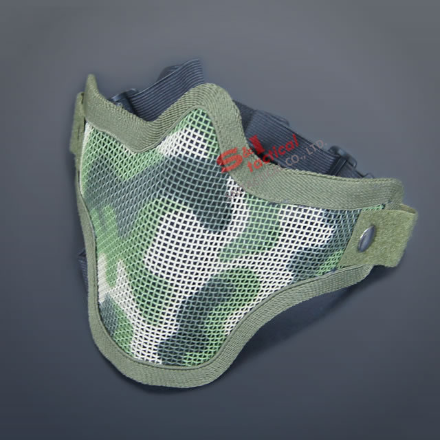 TMC V5 Strike Mesh Half Face Skull Mask